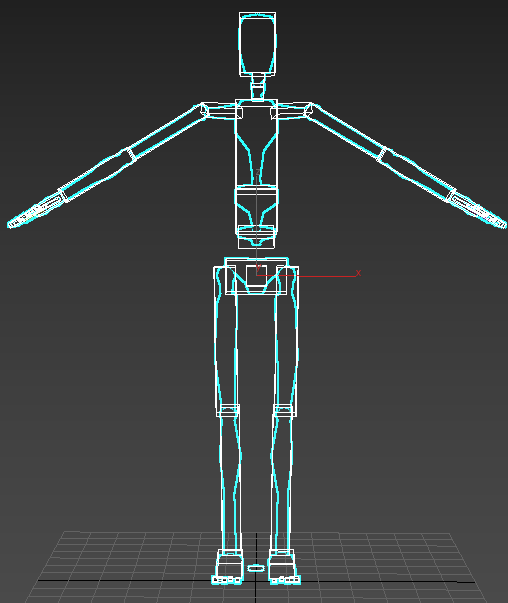Create body rigs in 3ds Max