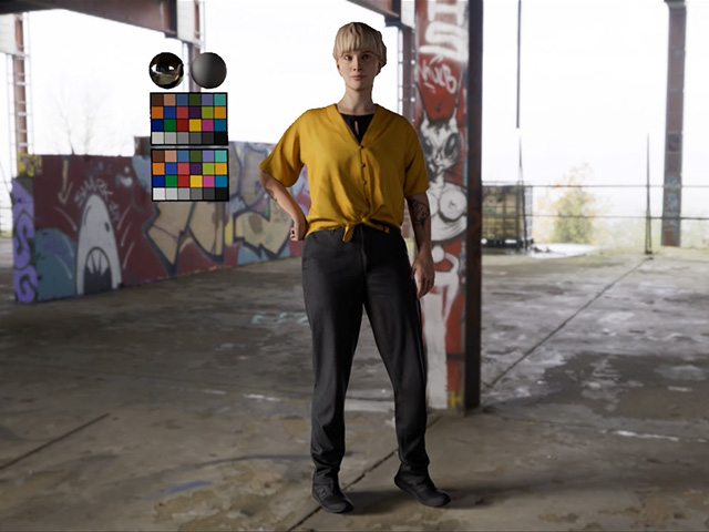 Look Dev Color Chart Using Look Dev - Macbeth
