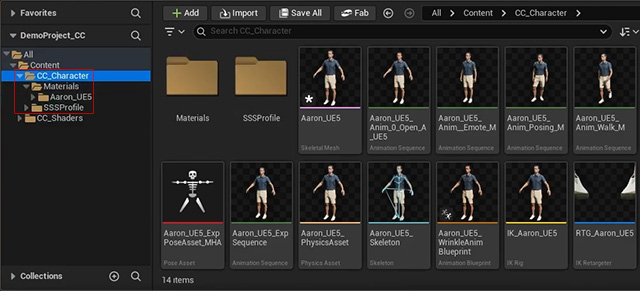 Importing Character FBX Files to Unreal Engine