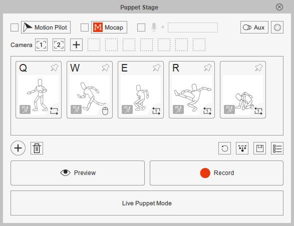 Puppeteering with Motion Pilot