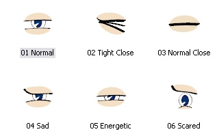 Using the Sprite Editor to Switch Facial Expressions