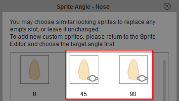 Using Sprite Tab