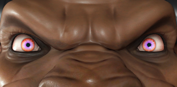 Polypainting diffuse maps of CC models