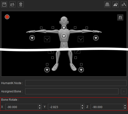 Character Creator 4 Online Manual - Manually Setting T-Pose