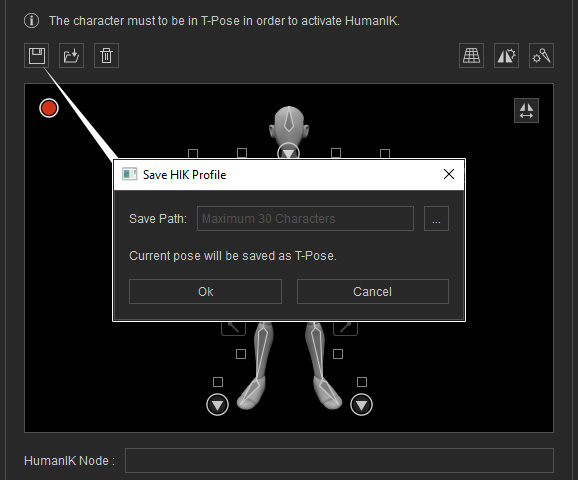 Character Creator 4 Online Manual - Manually Setting T-Pose