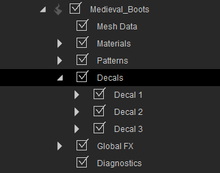 Setting Image Decals Using Decals for Clothing and Accessories