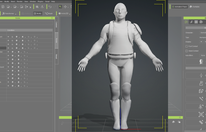 GoZ Transferring to Character Creator 4 for Inspection