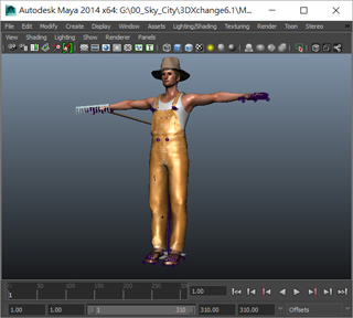 Solved: Change A-pose to T-pose - Autodesk Community - 3ds Max