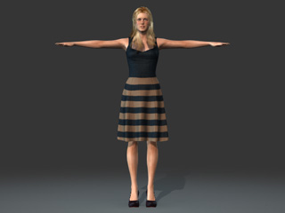 Lyra animation often stuck in A-pose/T-pose? - Character