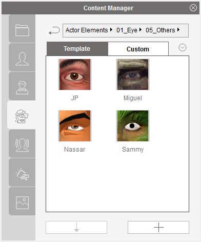 Eye Template Gallery