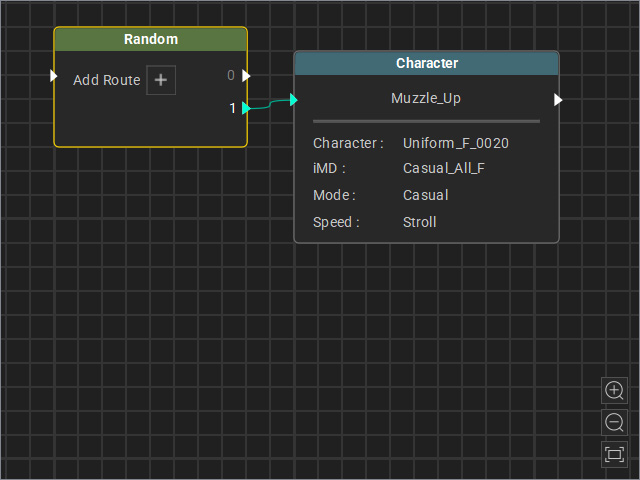 Adjusting Attributes of Random Nodes