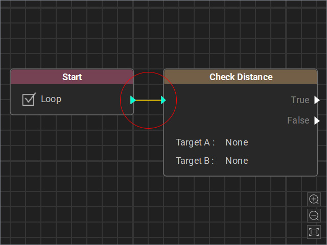 Using Check Distance Nodes