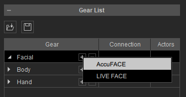 Connecting AccuFACE and iClone