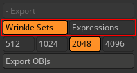 Exporting Expression OBJs