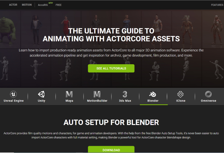 Export for Auto Setup