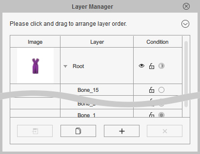 Creating Body Parts with the Layer Manager