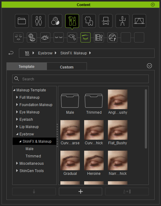 Eyebrow Library