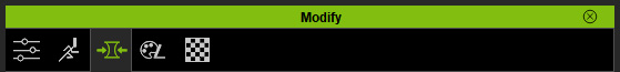 Search Function in Modify Panel