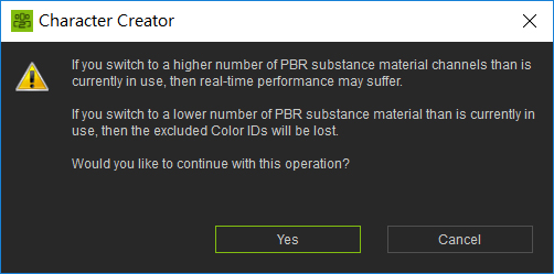 Choosing PBR Substances