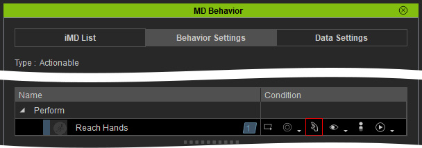 MD Tools Settings in Modify Panel