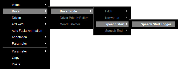 Animation Triggers - Speech Start Trigger